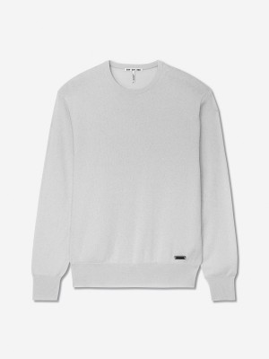 Sun Day Red 3D Tour Cashmere Crew Frost Gray | UFYQBDV-47