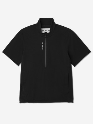 Sun Day Red 3L Short Sleeve Rain Shirt Černé | WPRVCZT-24