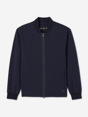 Sun Day Red Bomber Jacket Tmavě Blankyt | QLDGIOU-90