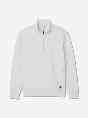 Sun Day Red Hibrid Lightweight Quarter Zip Moon | FQZLKCT-23