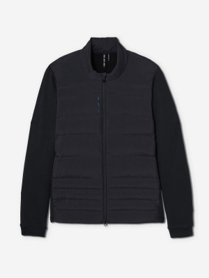 Sun Day Red Insulated Grid Jacket Černé | FTMZYKD-07