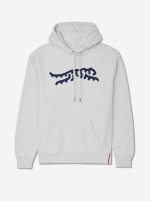 Sun Day Red Luare Chain Stitch Hoodie Světle | JCXRHST-24