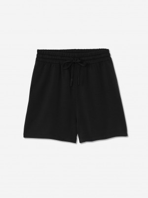 Sun Day Red Luxe Lounge Shorts Černé | VTLZJHQ-07