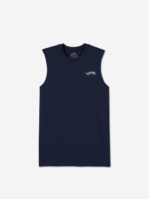 Sun Day Red Performance Tech Muscle Tee Tmavě Blankyt | VQWLJMF-03