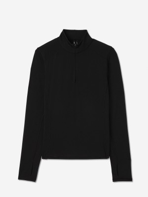 Sun Day Red Royal Lightweight Quarter Zip Černé | LOGQMXR-67