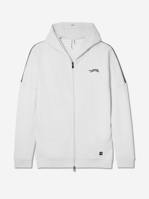 Sun Day Red Training Full Zip Hoodie Bílé | LMHDKPS-39